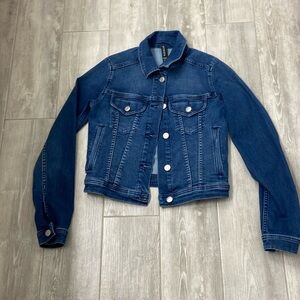 NEW!!! ATHLETA Detour STRETCH denim jacket NWT unnatached